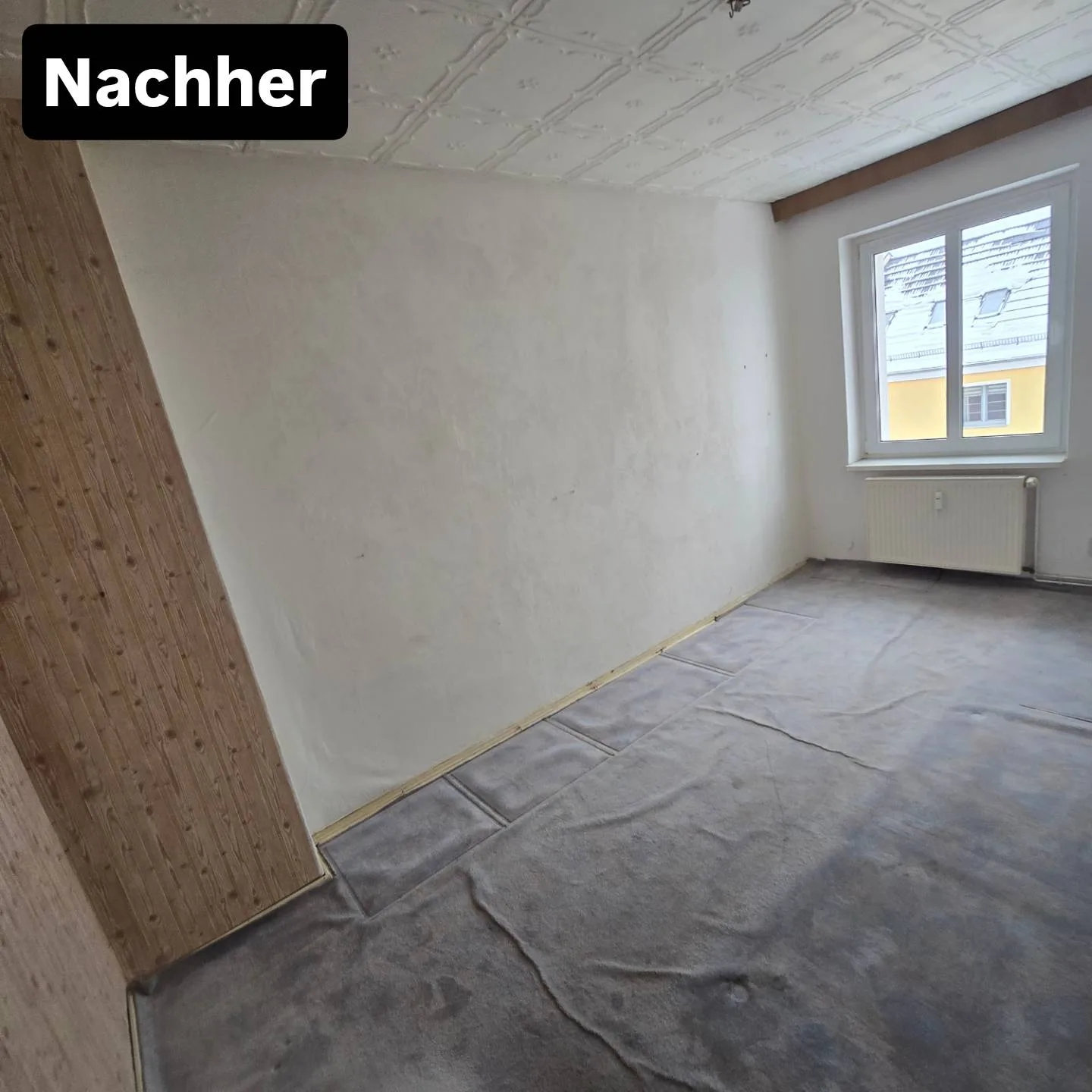 Nachher: Geräumte Küche
